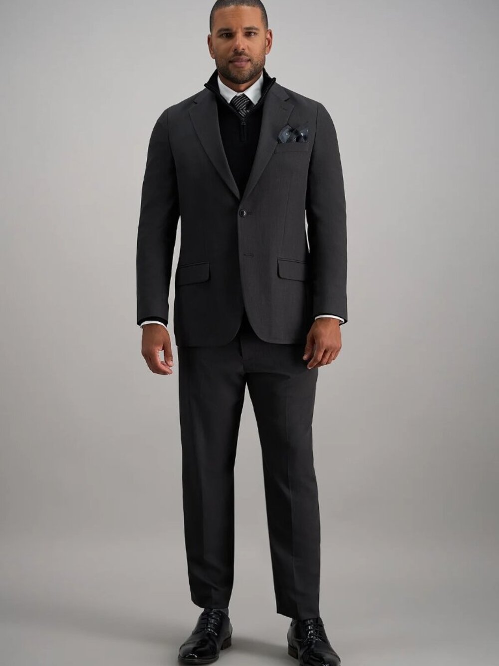 Haggar Smart Wash Suit Jacket and Pants, Men's Wearhouse - Picture 2 of 7